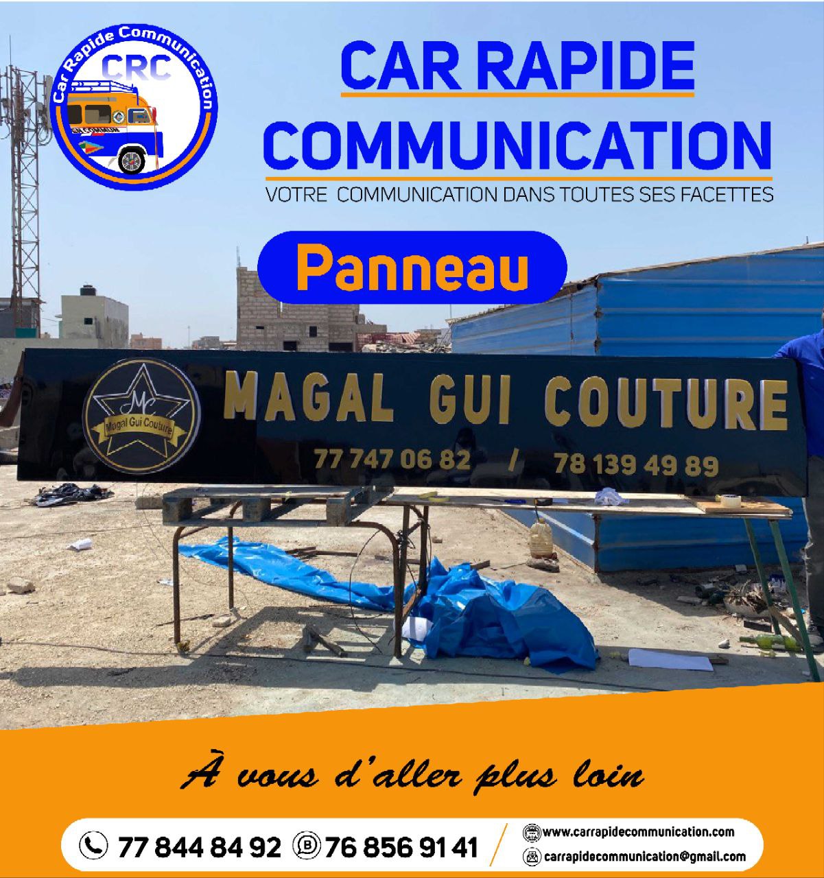 Panneau d'Affichage Lettrage Lumineux