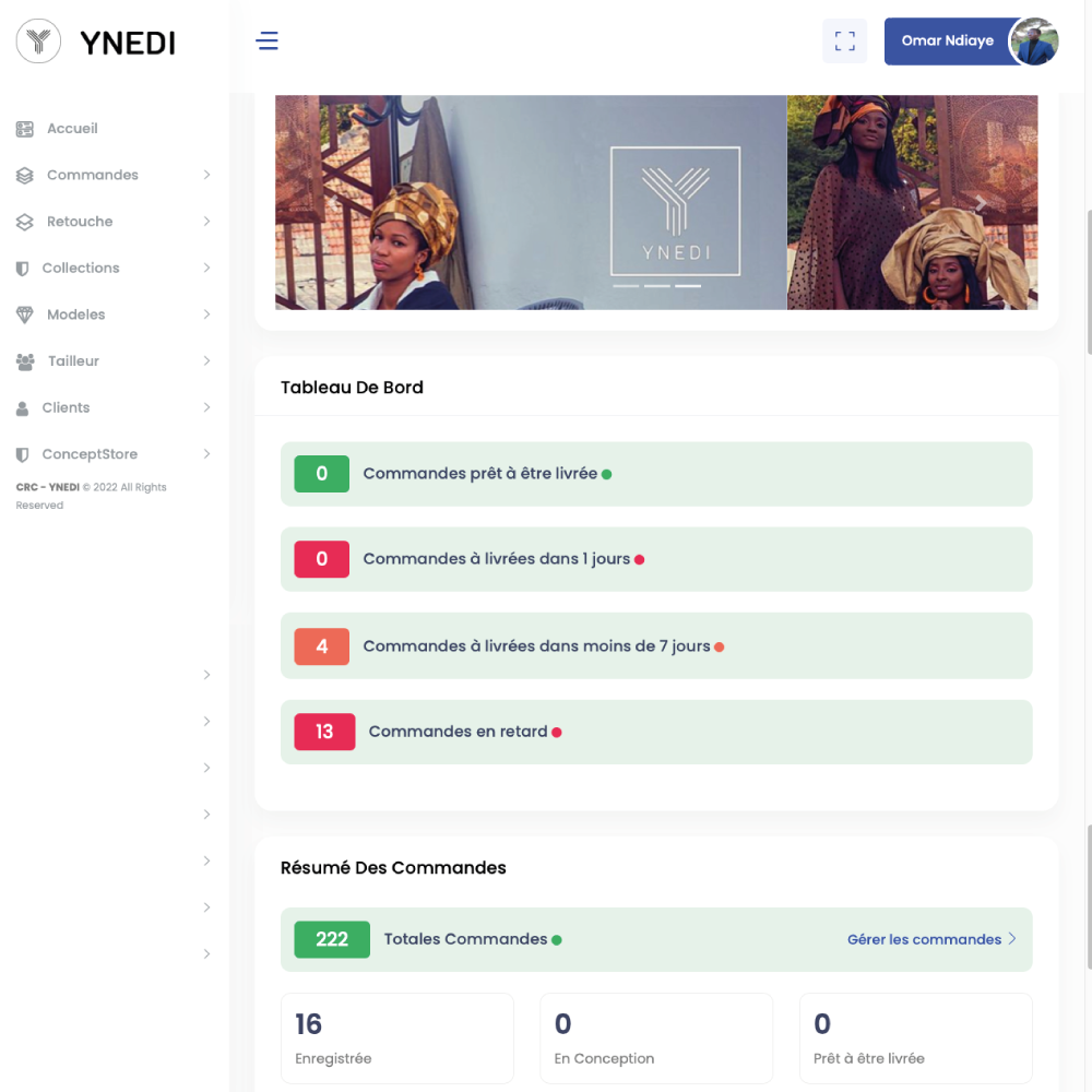 logiciel de gestion pour YNEDI